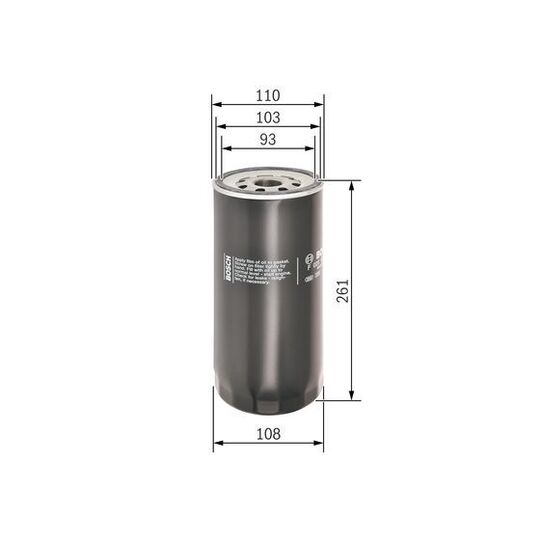 F 026 407 150 - Oil filter 