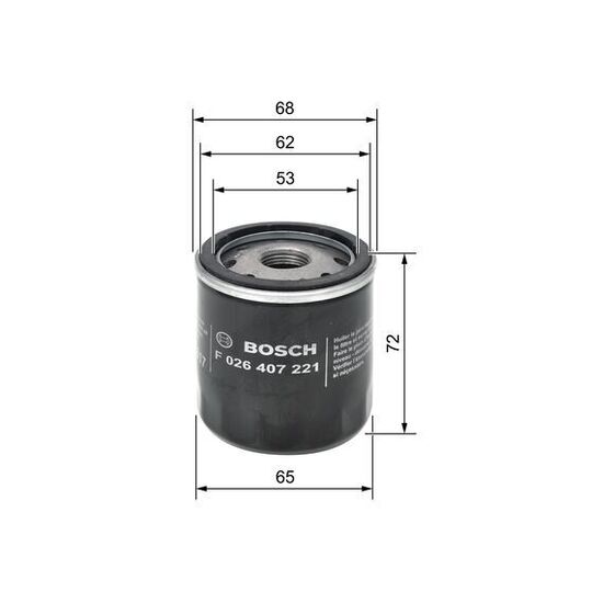 F 026 407 221 - Oil filter 