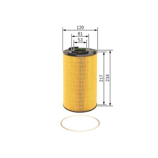 F 026 407 201 - Oil filter 