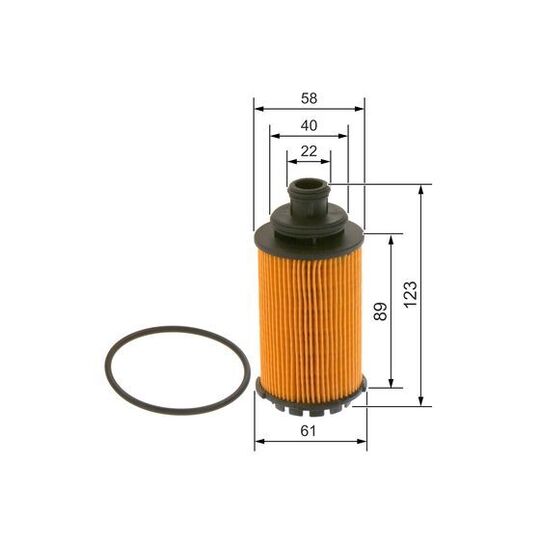 F 026 407 214 - Oil filter 