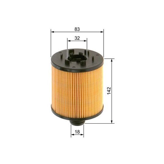 F 026 407 273 - Oil filter 