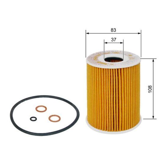 F 026 407 255 - Oil filter 