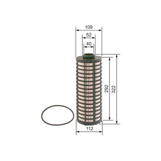 F 026 407 286 - Oil filter 