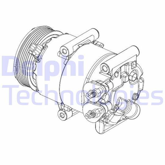 CS20324 - Compressor, air conditioning 