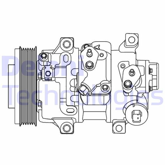 CS20478 - Compressor, air conditioning 
