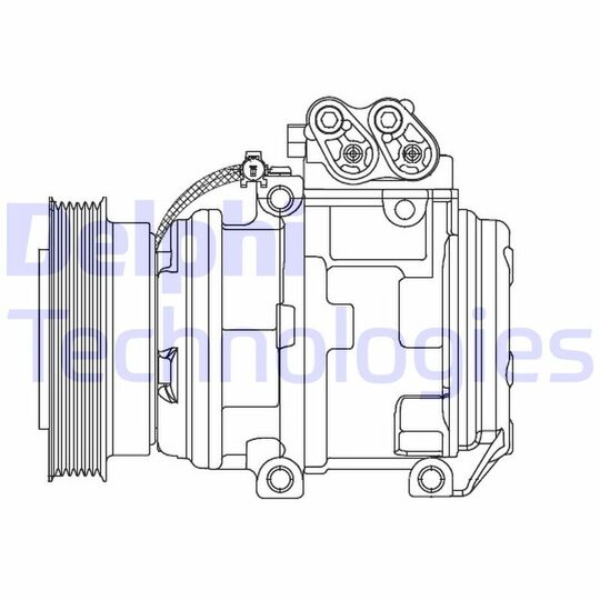 CS20488 - Compressor, air conditioning 