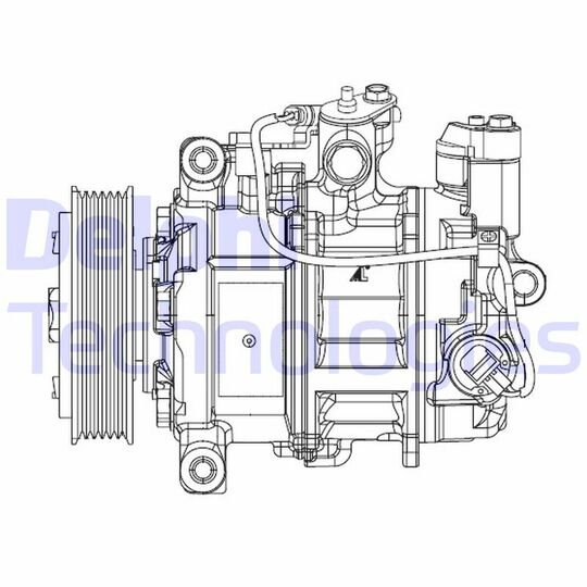 CS20504 - Compressor, air conditioning 