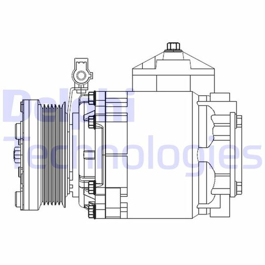 CS20525 - Compressor, air conditioning 