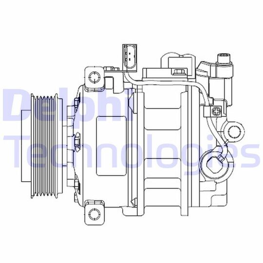 CS20522 - Kompressori, ilmastointilaite 