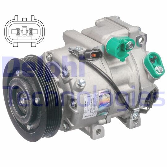 CS20514 - Compressor, air conditioning 