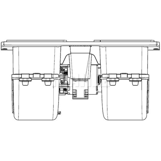 AB 175 000P - Kupéfläkt 