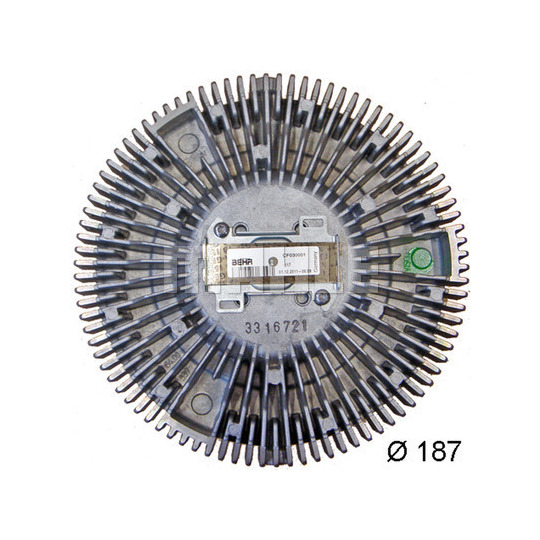 CFC 129 000P - Koppling, kylarfläkt 