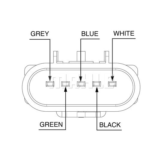 CFF 476 000P - Fan, radiator 