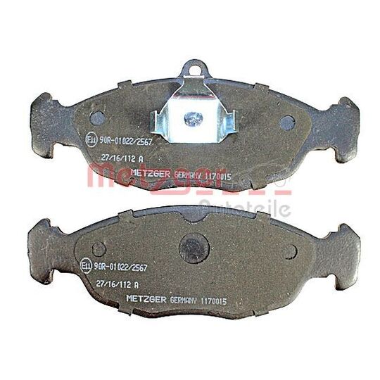 1170015 - Brake Pad Set, disc brake 
