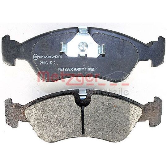 1170252 - Brake Pad Set, disc brake 
