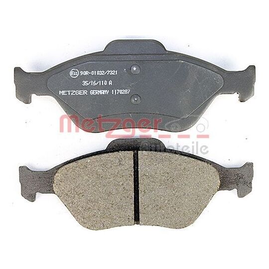 1170287 - Brake Pad Set, disc brake 