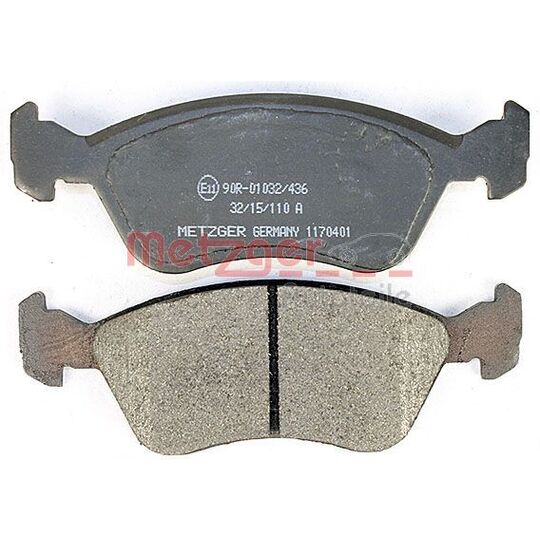 1170401 - Brake Pad Set, disc brake 