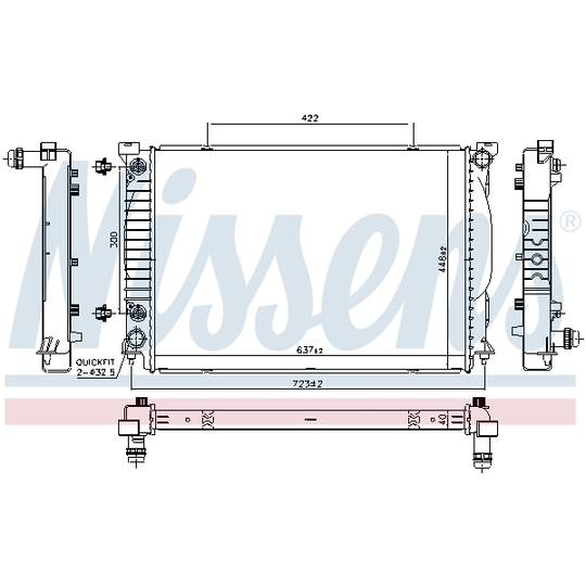 60329 - Radiaator, mootorijahutus 