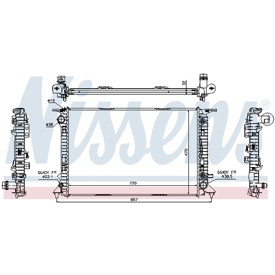 60324 - Radiaator, mootorijahutus 