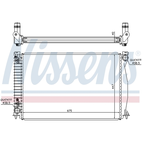 60328 - Radiator, engine cooling 