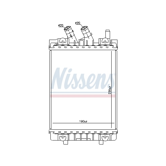 60357 - Low Temperature Cooler, intercooler 