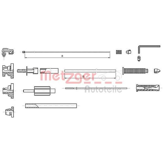 10.1179 - Accelerator Cable 