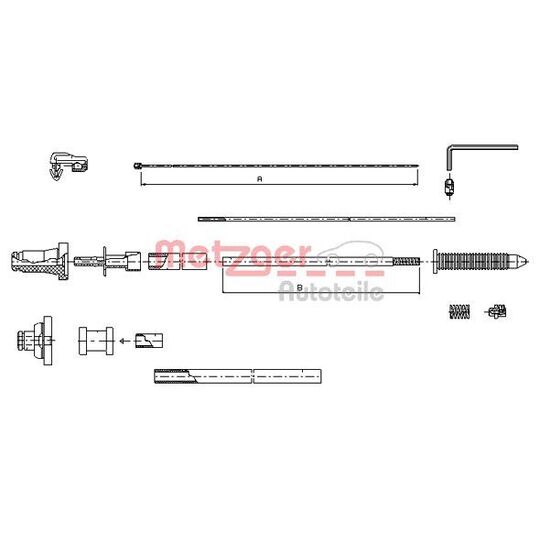 10.1177 - Accelerator Cable 