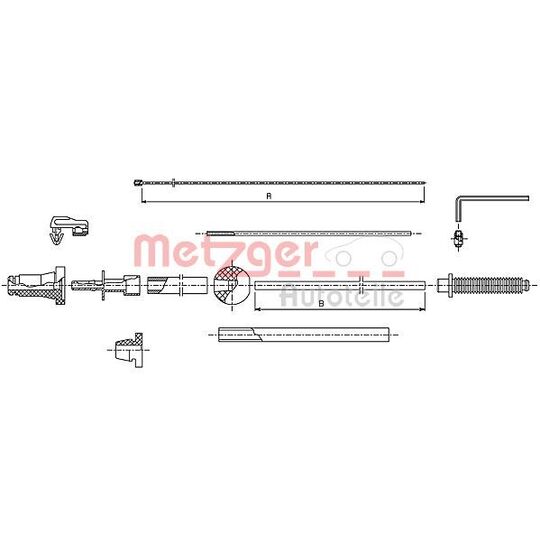 10.1175 - Accelerator Cable 