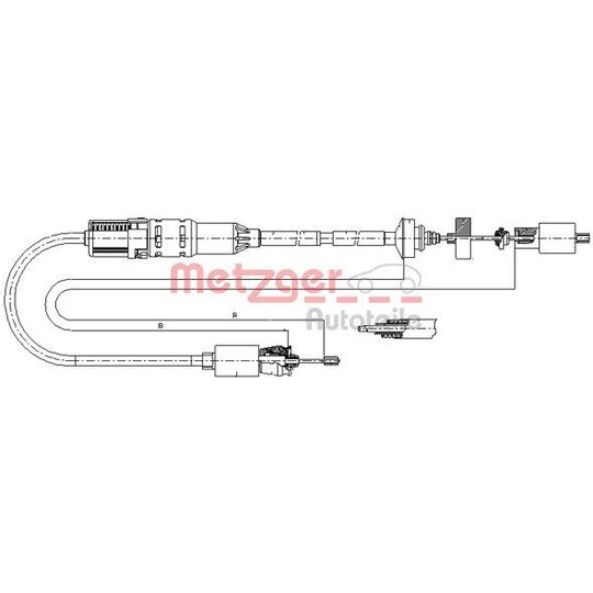 10.2967 - Clutch Cable 