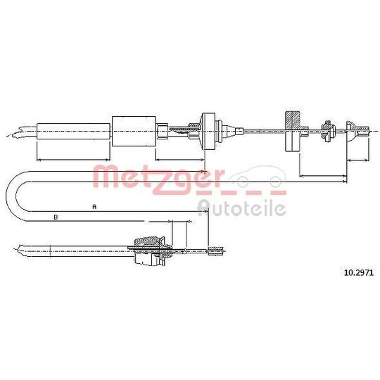 10.2971 - Clutch Cable 