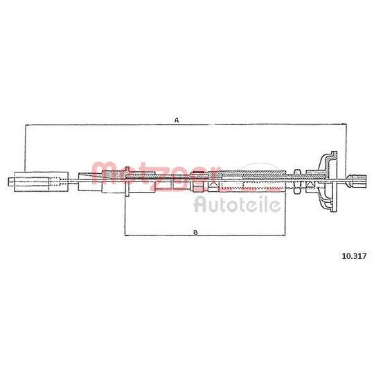 10.317 - Clutch Cable 