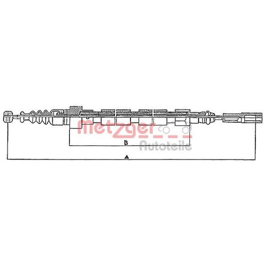 10.746 - Cable, parking brake 