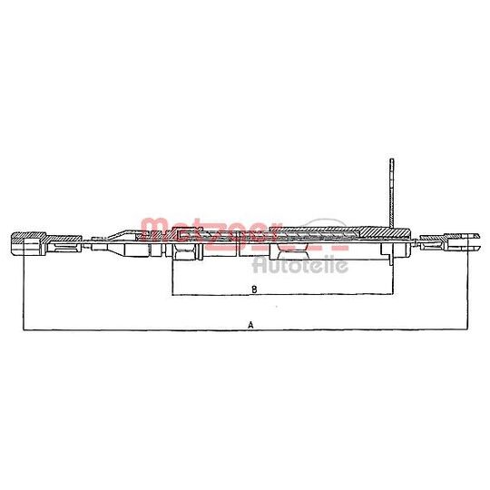 10.943 - Cable, parking brake 