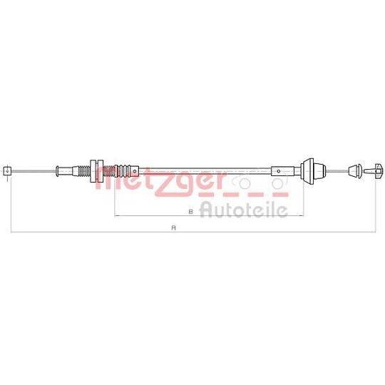 11.0182 - Accelerator Cable 