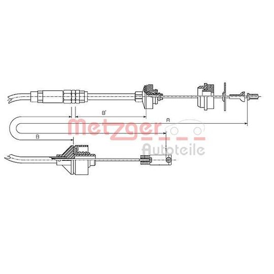 11.2195 - Clutch Cable 