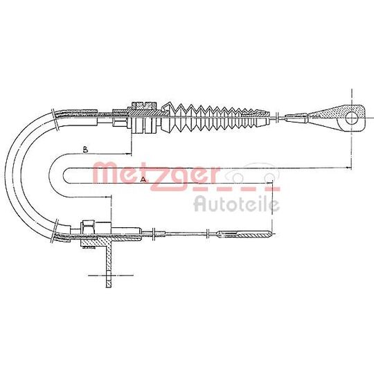 11.0651 - Accelerator Cable 