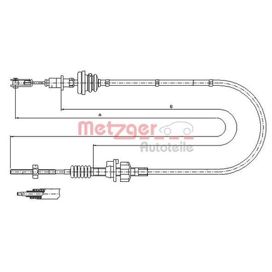 11.2256 - Clutch Cable 