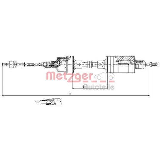 11.2553 - Clutch Cable 