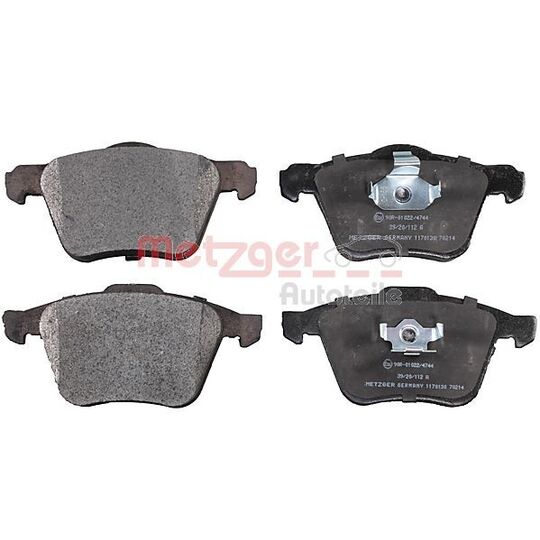 1170130 - Brake Pad Set, disc brake 