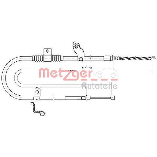 17.2290 - Cable, parking brake 