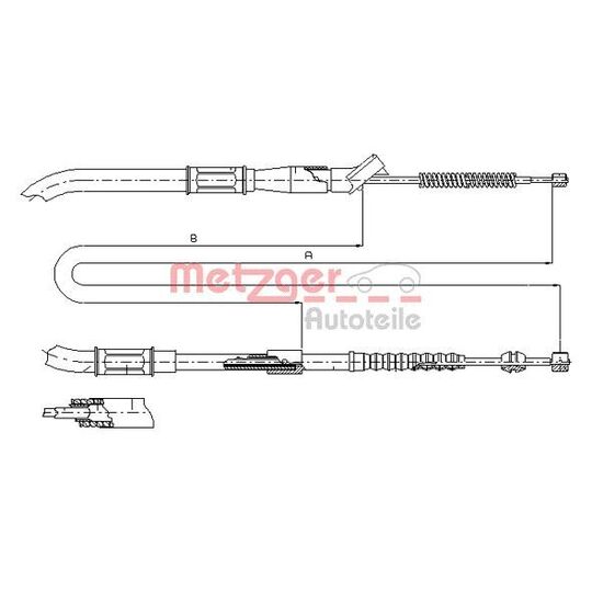 17.1297 - Cable, parking brake 