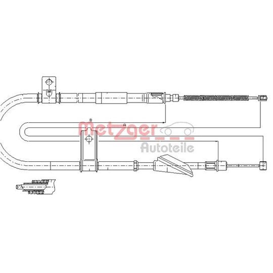 17.2514 - Cable, parking brake 