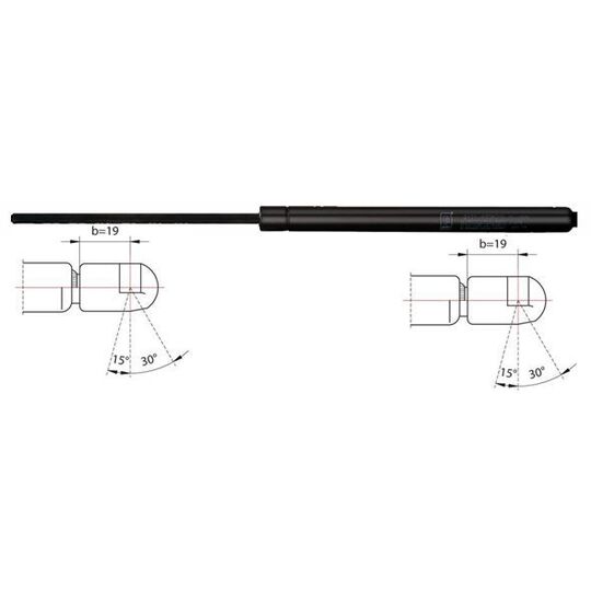 2110050 - Gas Spring, boot-/cargo area 