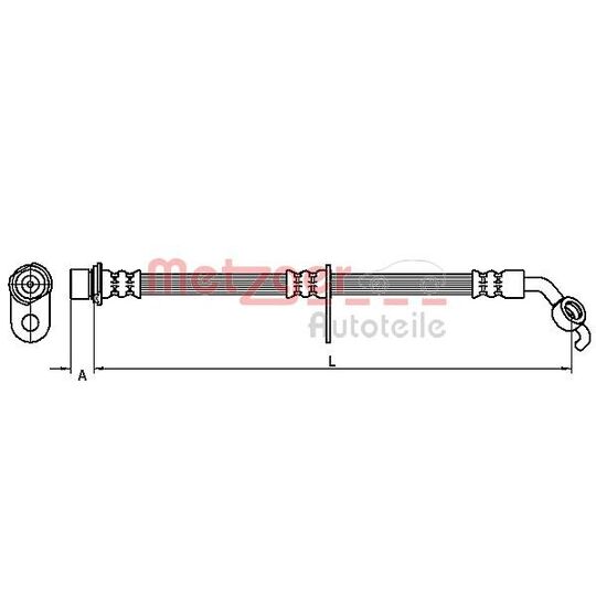 4110098 - Brake Hose 