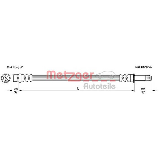 4110279 - Brake Hose 