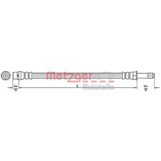 4110367 - Brake Hose 