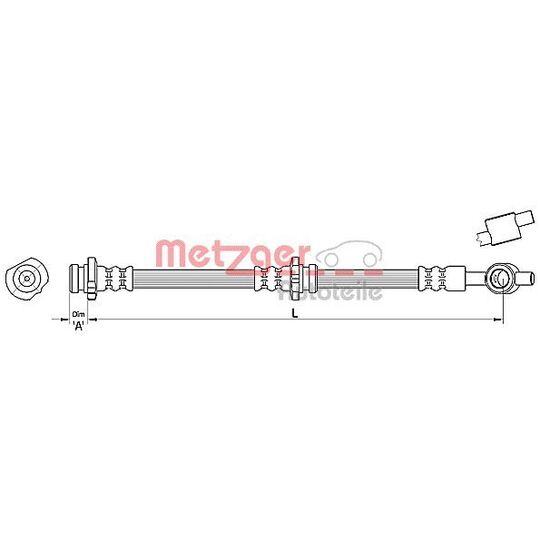 4110383 - Brake Hose 