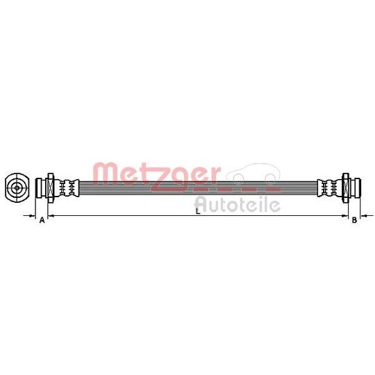 4110470 - Brake Hose 