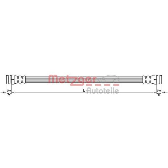 4110485 - Brake Hose 