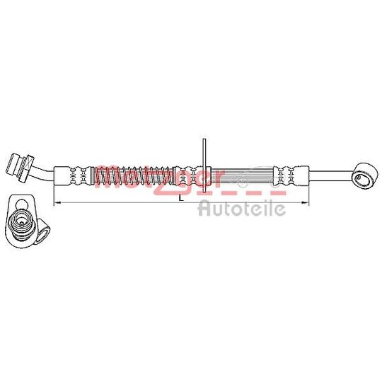 4110555 - Brake Hose 